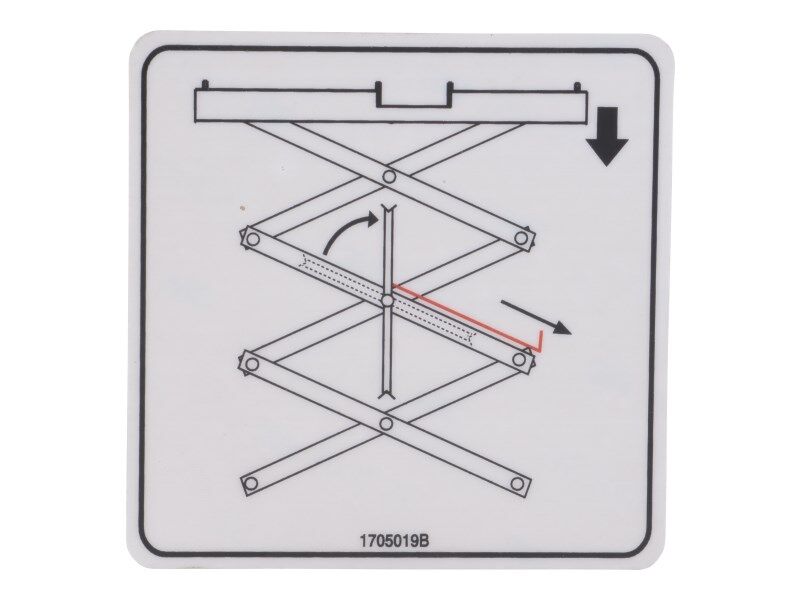 1705019 | DECAL, SAFETY PROP