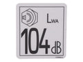1705084 | DECAL,DECIBEL LEVEL