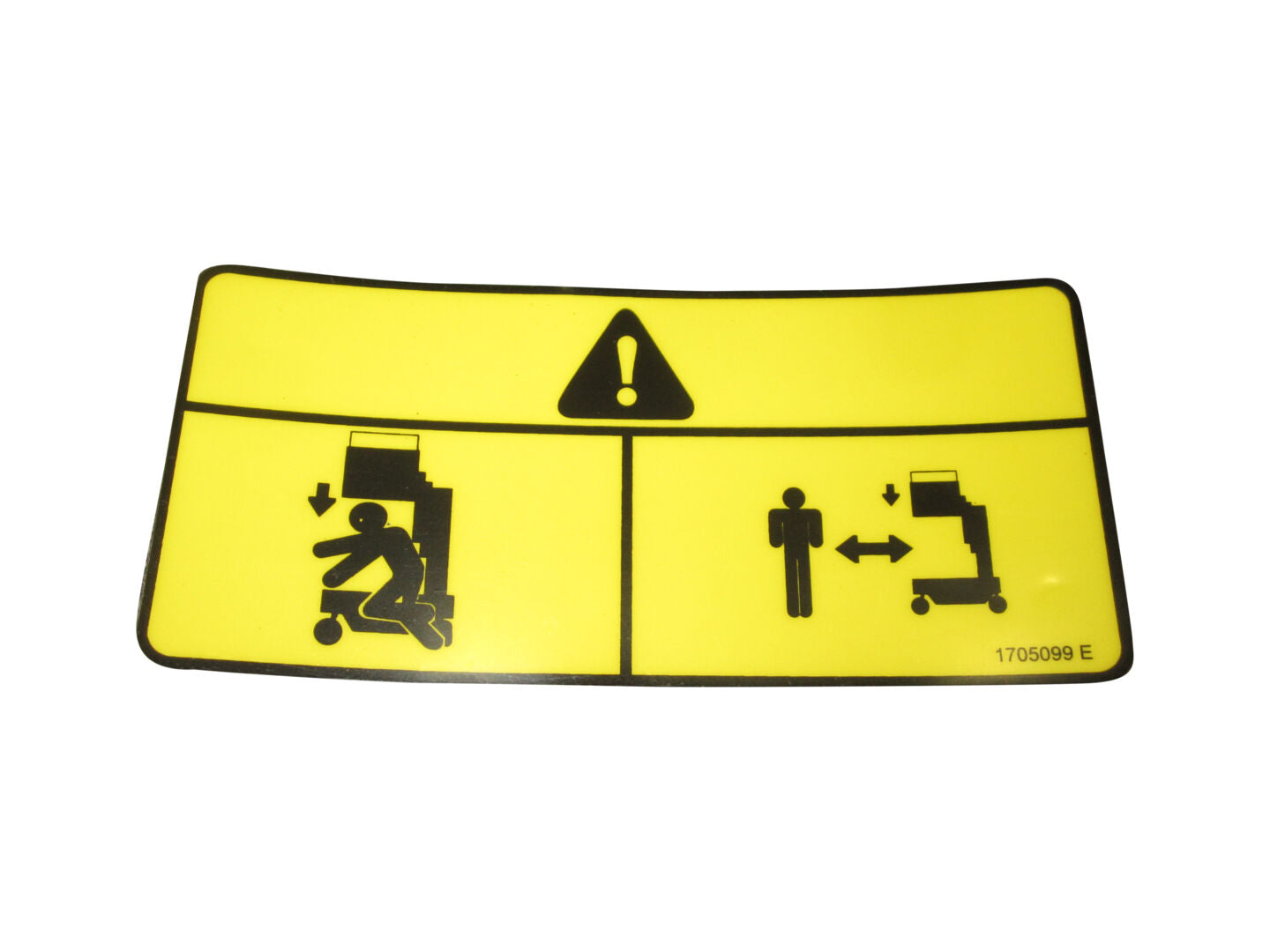 1705099 | DECAL, CRUSHING HAZARD