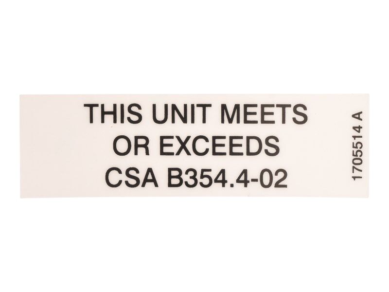 1705514 | DECAL,CSA (BOOMS)