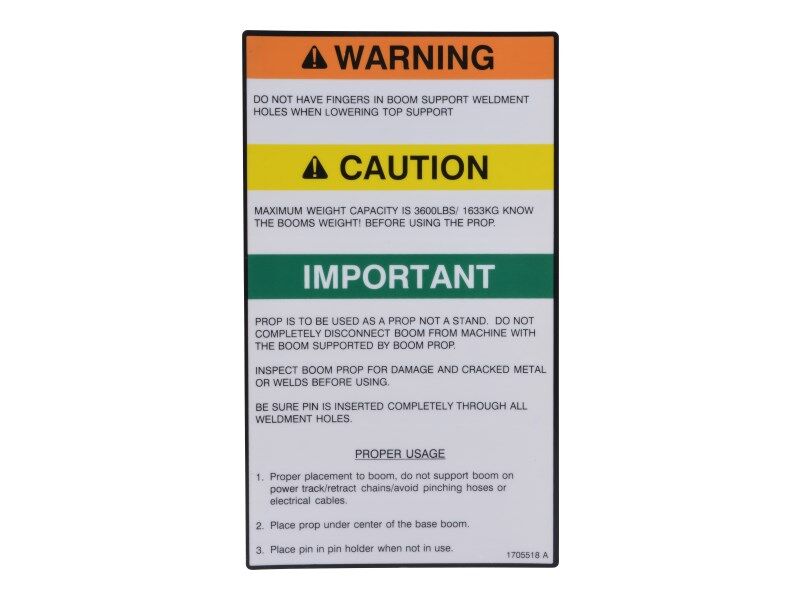 1705518 | DECAL,BOOM PROP