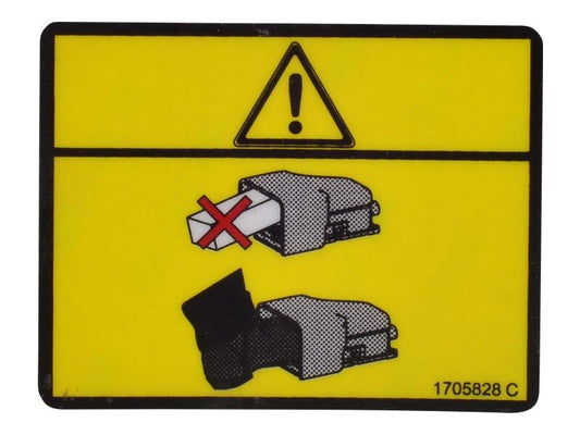 1705828 | DECAL,FOOTSWITCH (CE)