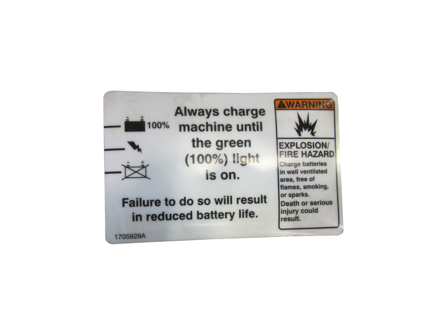 1705929 | DECAL/NAMEPLATE/LOAD, CHARGING