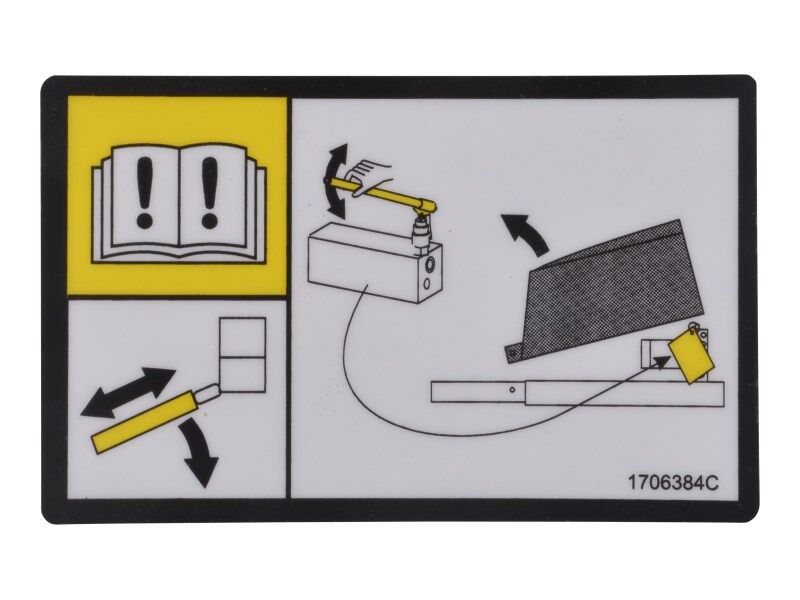 1706384 | DECAL, MANUAL DESCENT INSIDE