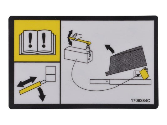 1706384 | DECAL, MANUAL DESCENT INSIDE