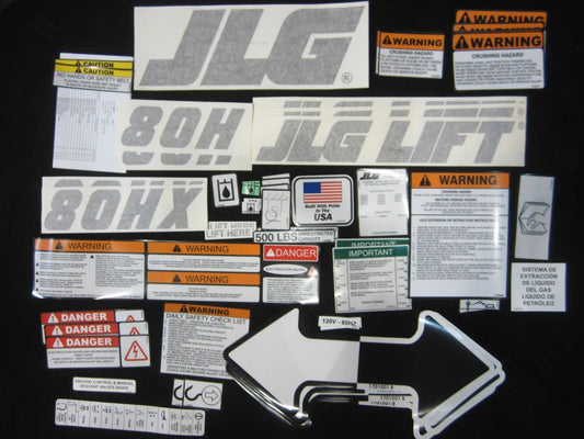 2900677 | PLACARDS,DECALS 80H/HX(BRN)