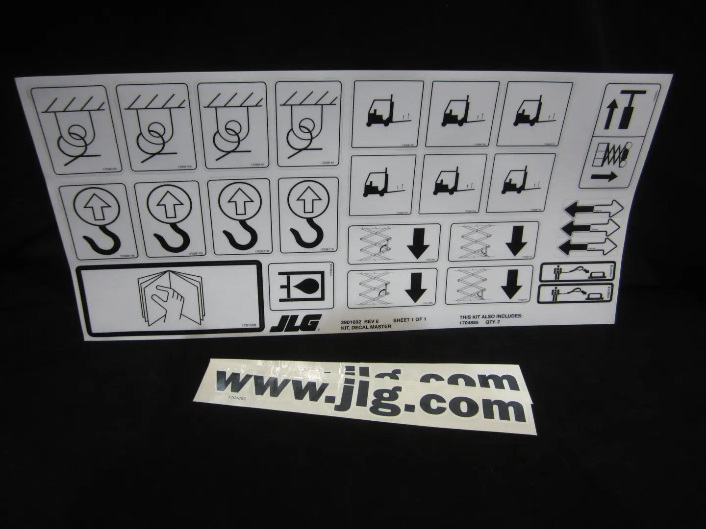 2901692 | KIT,DECAL MASTER