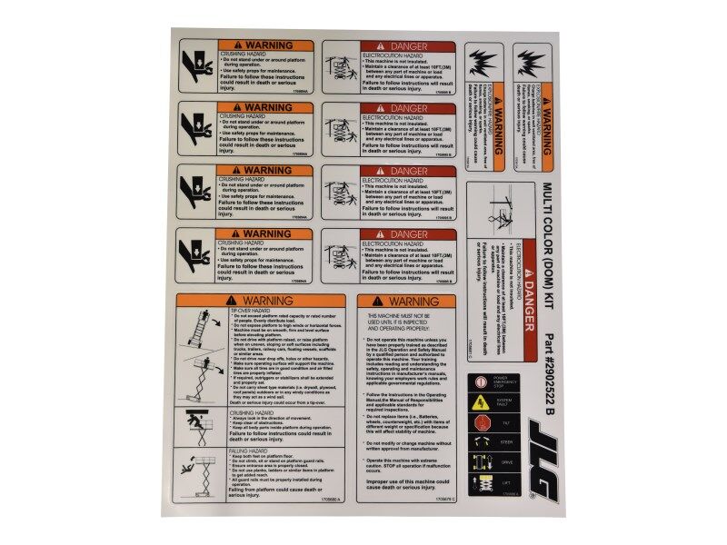 2902522 | KIT, DECAL MULTI-COLOR (DOM)