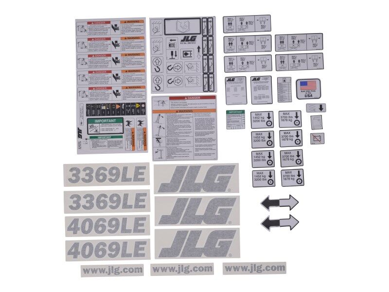 2910716 | DECALS (ENG)(DOM)3369LE,4069LE