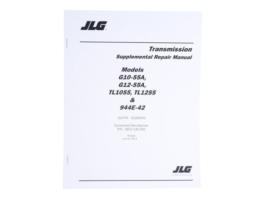31200241 | ZF TRANSMISSION REPAIR MANUAL