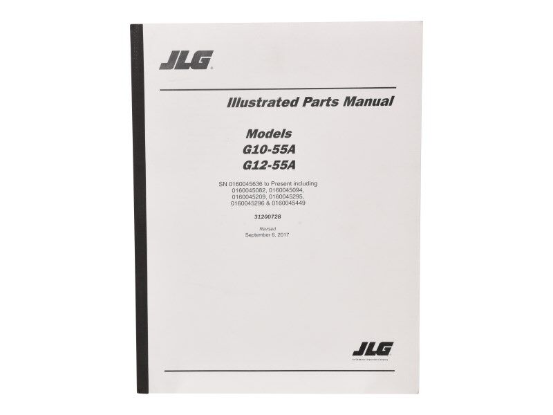 31200728 | G10/12-55A PARTS MANUAL