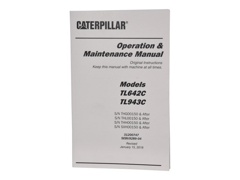 31200747 | TL642C TL943C OPER MANUAL