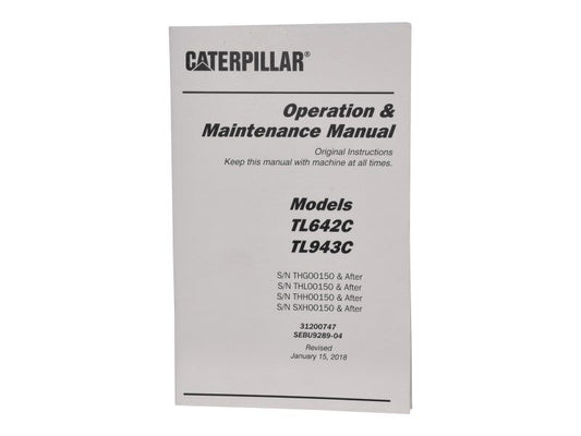 31200747 | TL642C TL943C OPER MANUAL