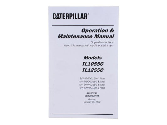31200748 | TL1055C TL1255C OP & M MANUAL