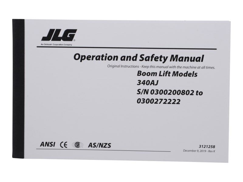 3121258 | MNL, 340AJ GBL OPERATOR/SAFETY