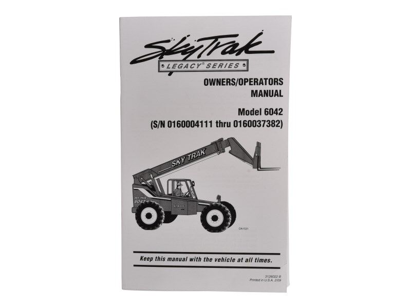 3126022 | MANUAL,OWN/OPER 6042