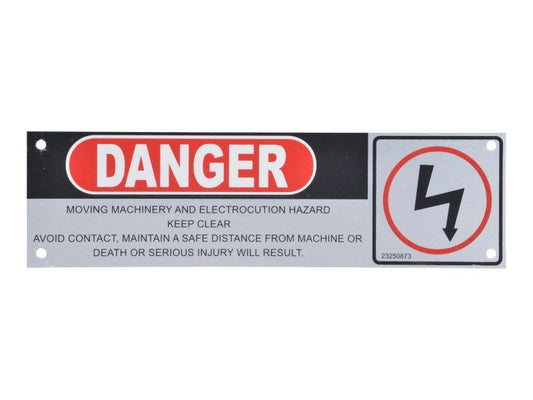 3250873 | NAMEPLATE, DANGER