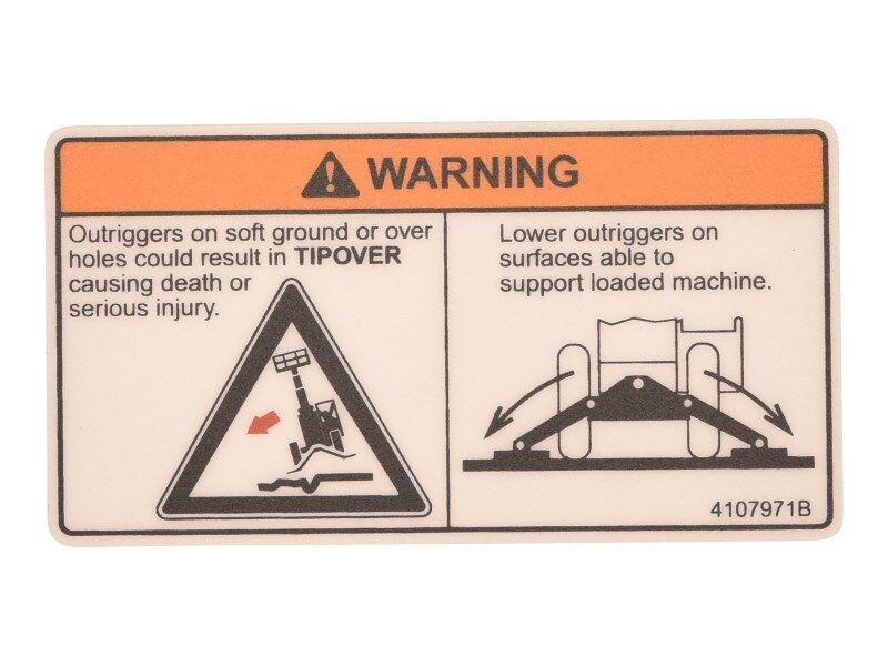 4107971 | DECAL OUTRIGGER CONTACT DOMEST