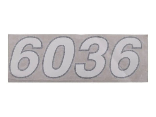 4110121 | DECAL 6036 MODEL NUMBER