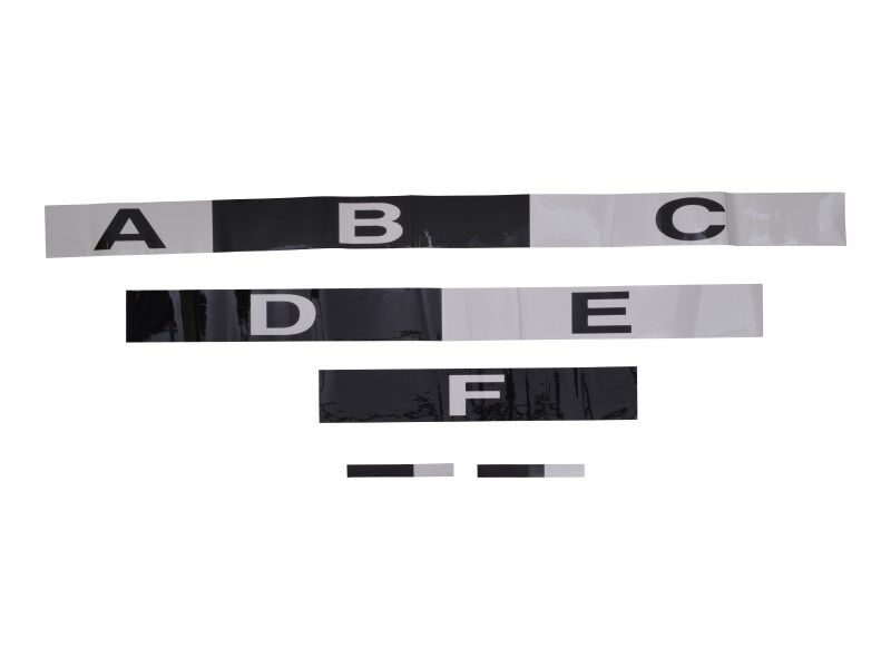 4110130 | DECAL BOOM EXTEND STRIPES (A-G