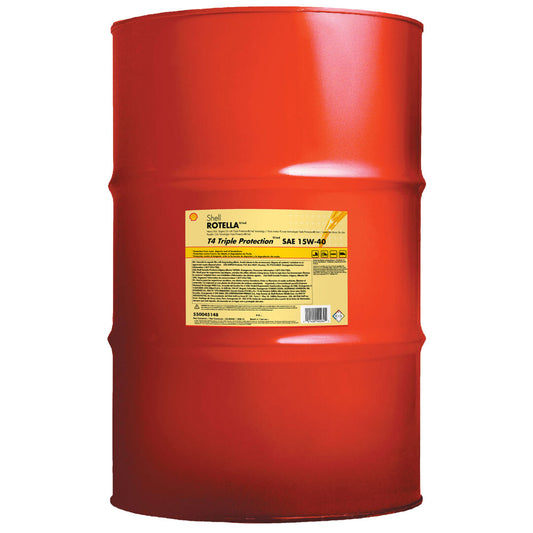 70013269 | Shell Rotella T4 15W-40, 55 Gallon Drum