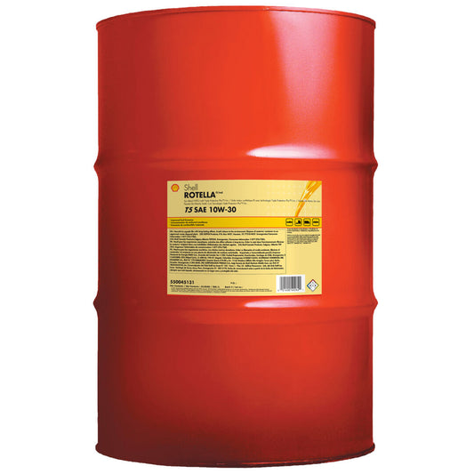 70013278 | Shell Rotella T5 10W-30, 55 Gallon Drum