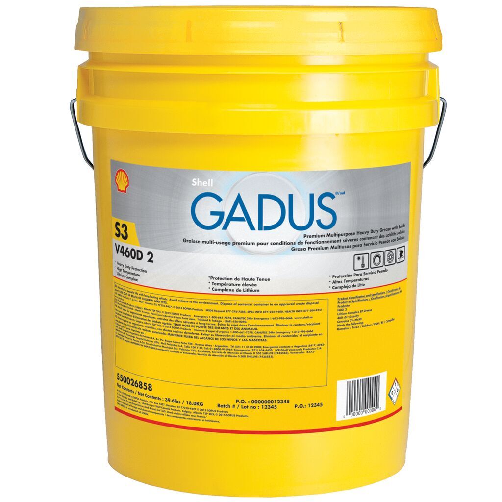 70013291 | Shell Gadus S3 V460D 2, 18KG Pail