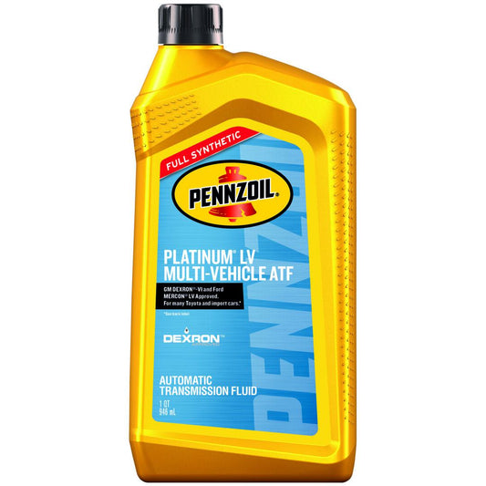 70013343 | Pennzoil Platinum LV Multi-Vehicle ATF, 1 Quart Bottle (Pack of 6)
