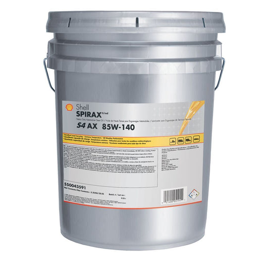 70013354 | Shell Spirax S4 AX 85W-140, 20L Pail
