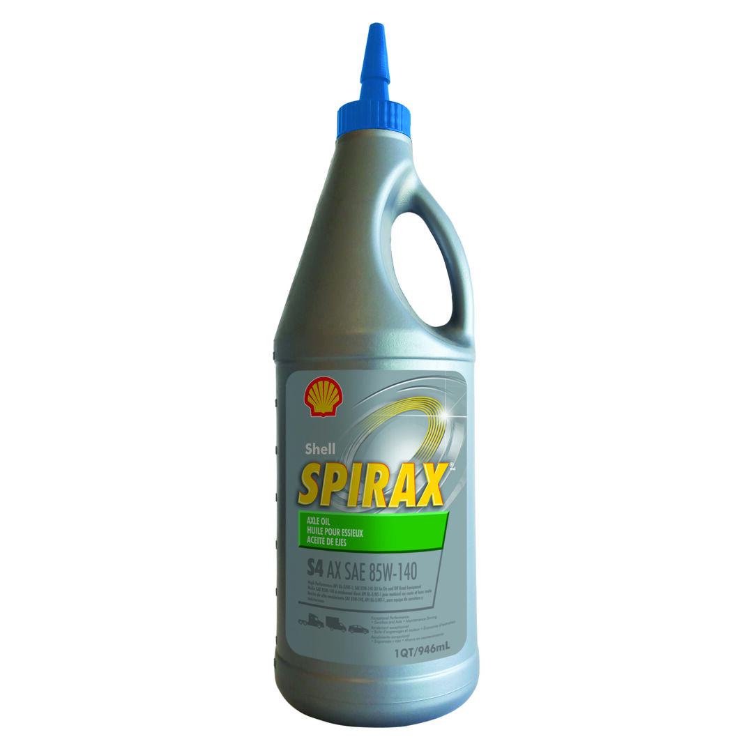 70013355 | Shell Spirax S4 AX 85W-140, 1 Quart Bottle (Pack of 12)