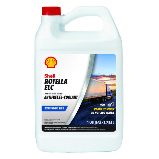 70013369 | Shell Rotella ELC Pre-diluted 50/50, 1 Gallon Bottle (Pack of 6)