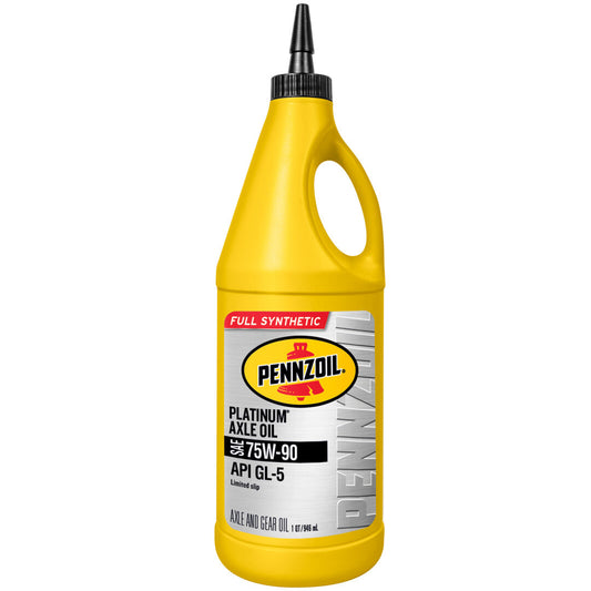 70013402 | Pennzoil Platinum Axle 75W-90 (light LS treat), 1 Quart Bottle (Pack of 12)
