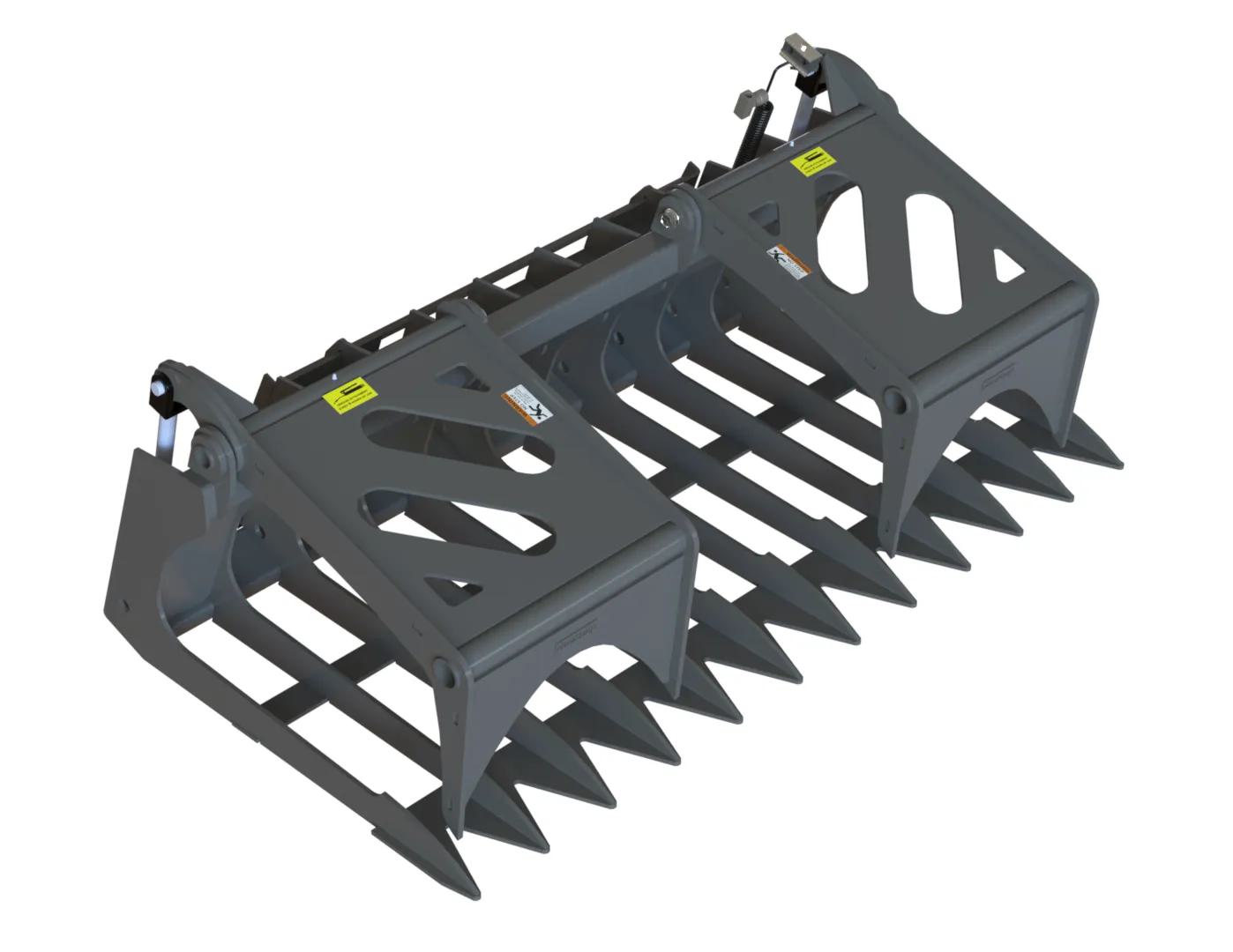 70014513 | 72" Medium Duty Grapple w/ hoses & couplers