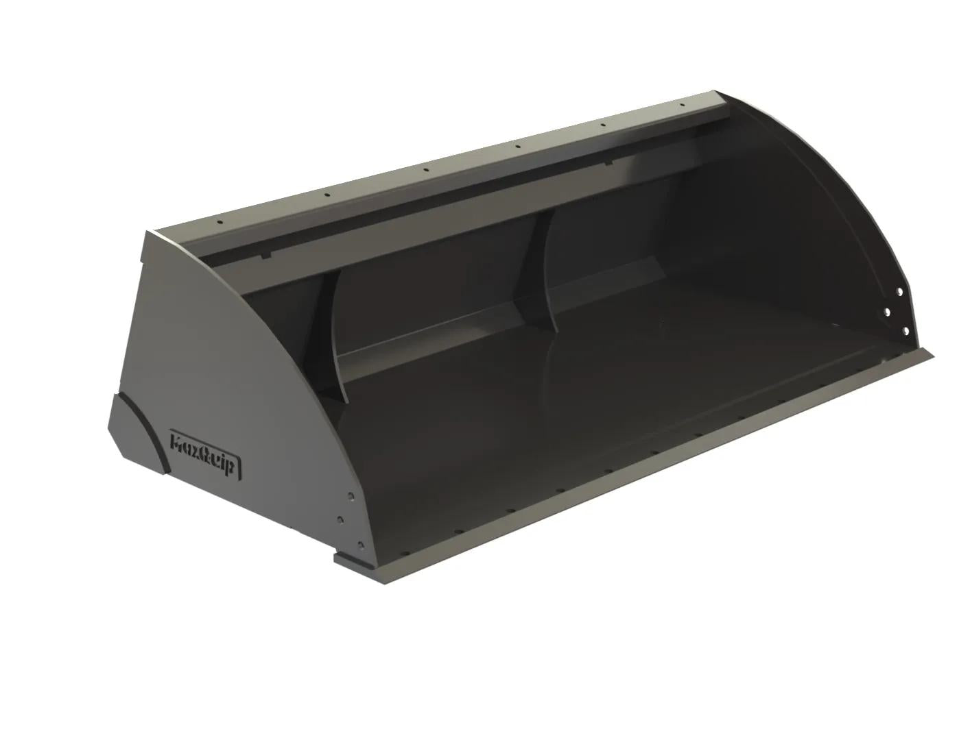 70014519 | 78" Heavy Duty Low Profile Extended Lip Utility Bucket w/ Welded on Edge