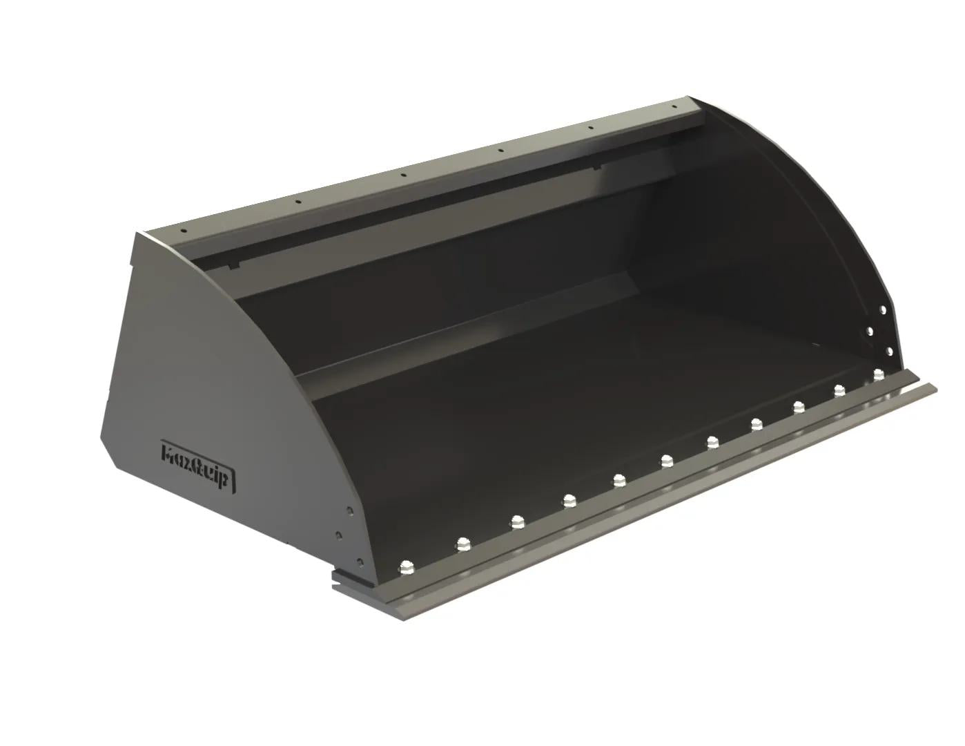 70014520 | 66" Low Profile Extended Lip Utility Bucket w/ Bolt on Edge