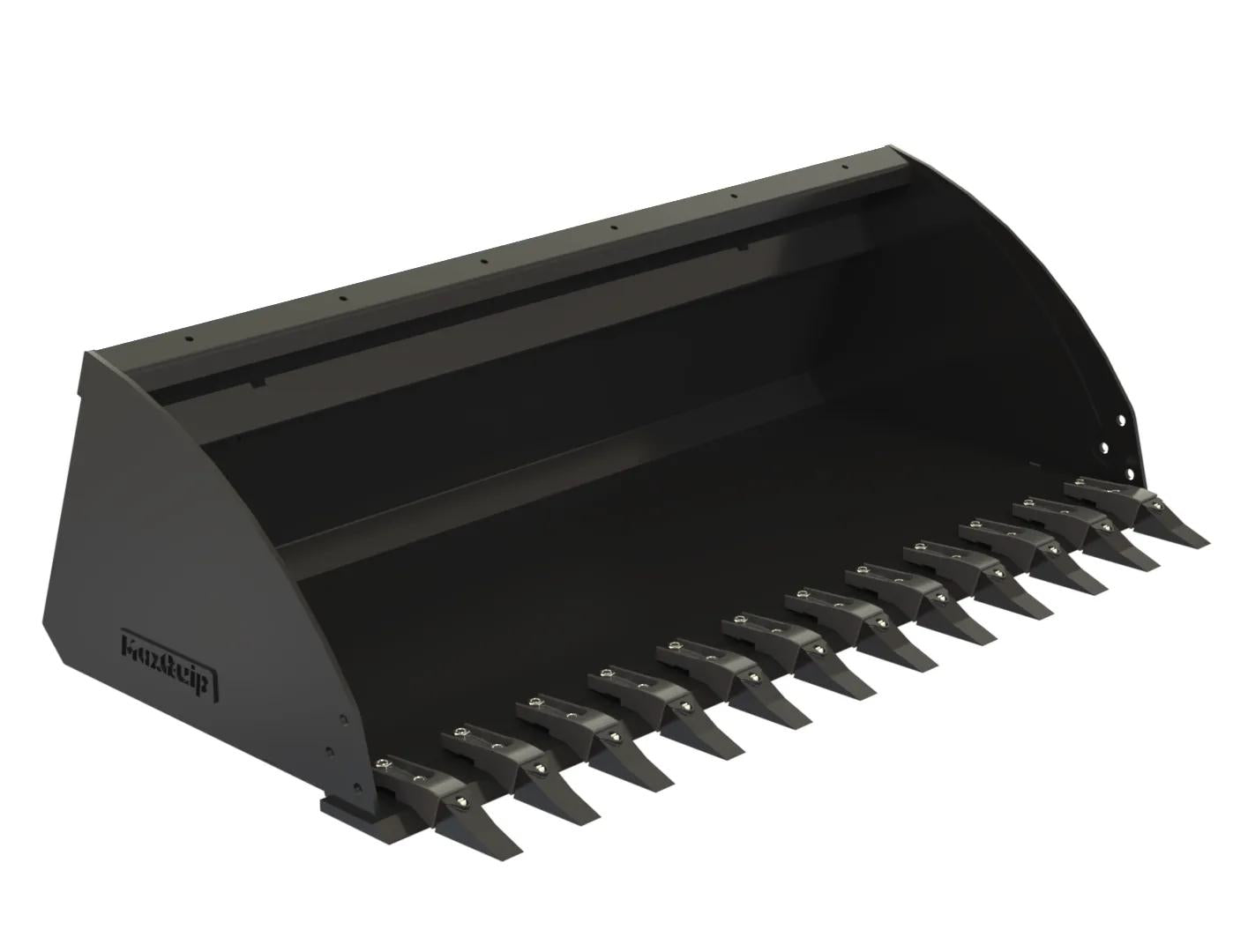 70014524 | 72" Low Profile Utility Bucket w / Bolt on Teeth