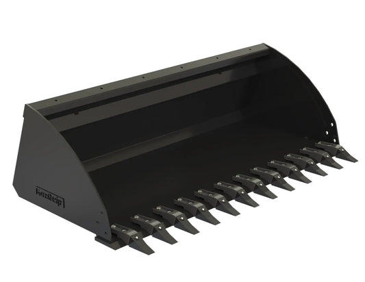 70014524 | 72" Low Profile Utility Bucket w / Bolt on Teeth