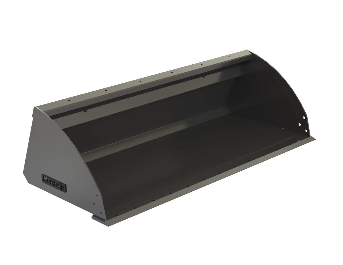 70014528 | 78" Low Profile Extended Lip Utility Bucket w/ Welded on Edge