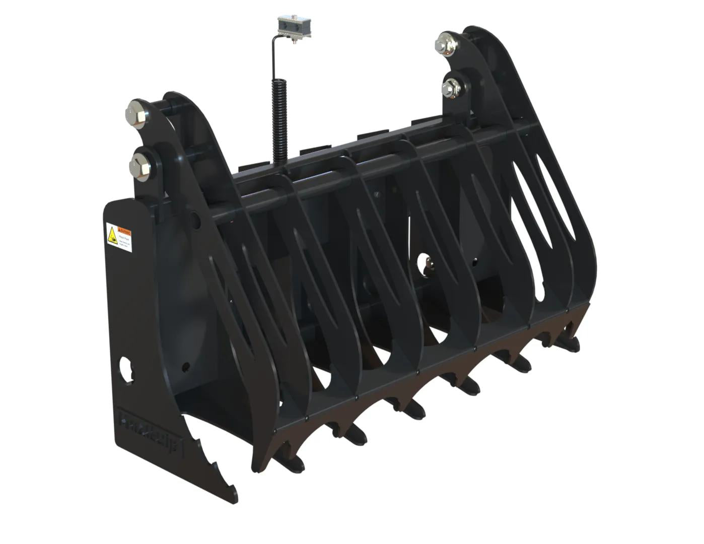 70014561 | 56" Mini Root Rake Grapple w/ hoses & couplers