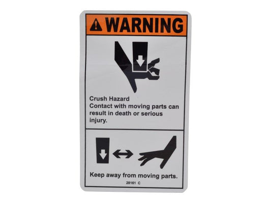 70040443 | WARN CRUSH HAZARD HAND