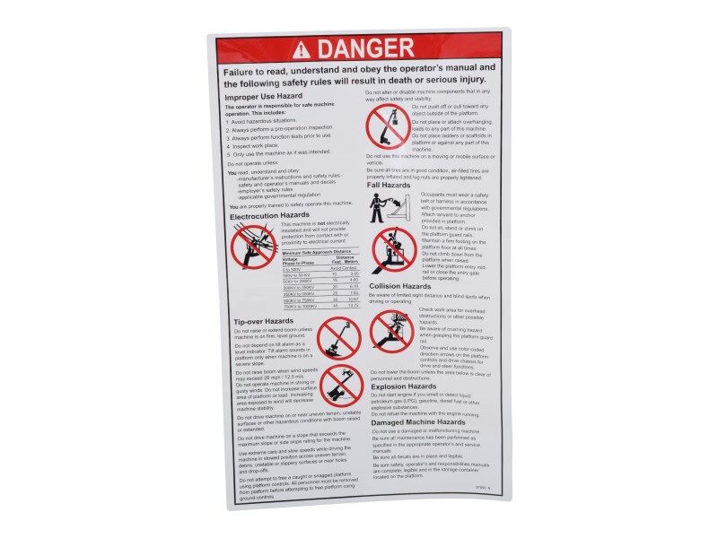 70040456 | GEN SAFETY RULES