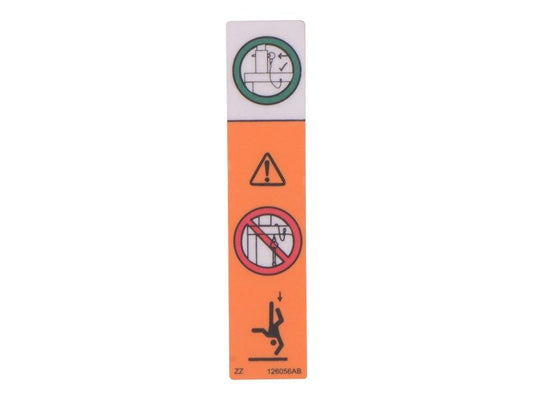 70040626 | Falling Hazard Label decal for various Skyjack Machines