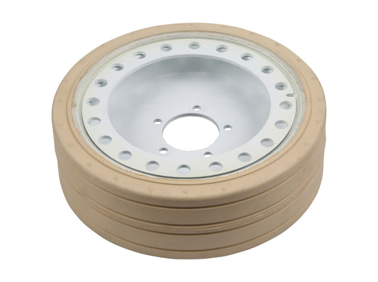 70040725 | 12" by 4" Non Marking Wheel and Tire Assembly to fit Skyjack Machines