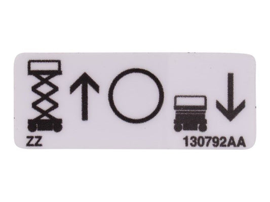 70040898 | LIFT/UP/OFF/DOWN LABEL