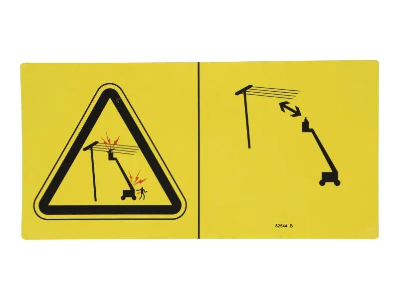 70041055 | DECAL,DANGER,ELEC. HAZ STAY CL