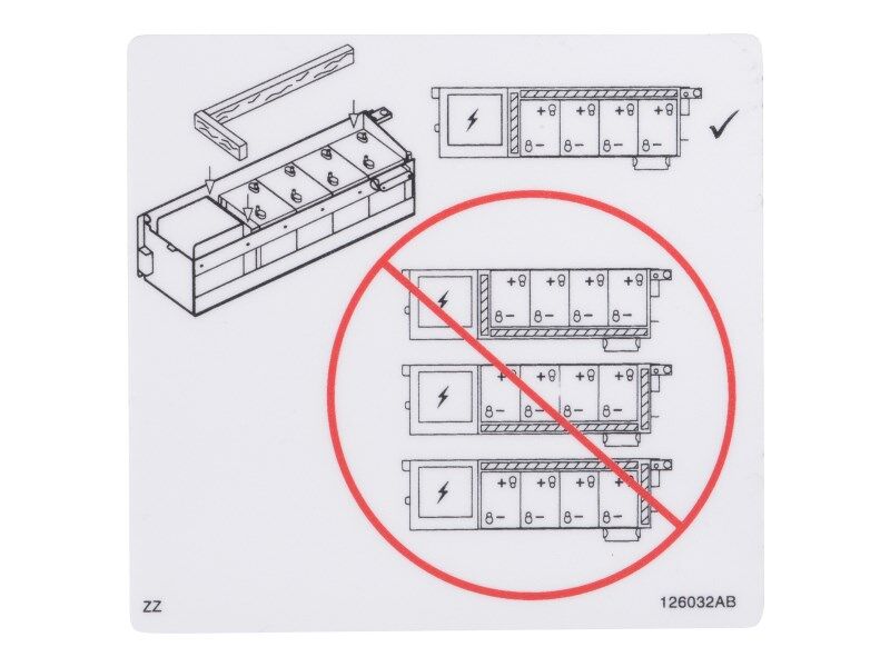 70041580 | DECAL, WARNING WOOD SPACERS