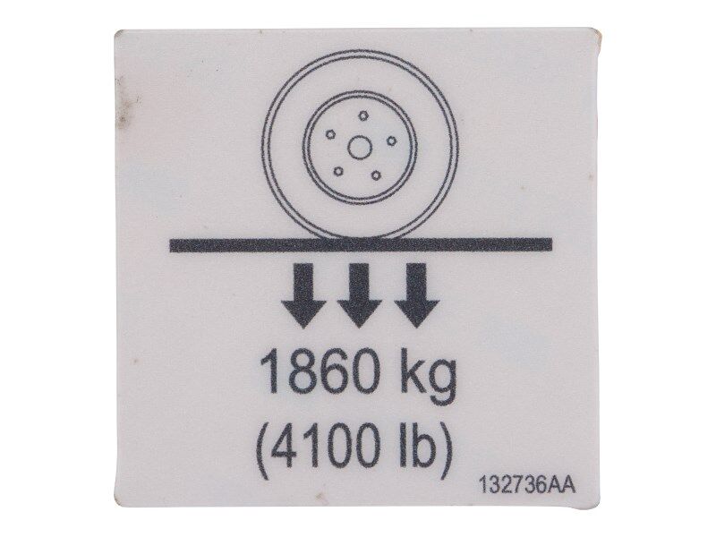 70043166 | DECAL,WHEEL LOAD