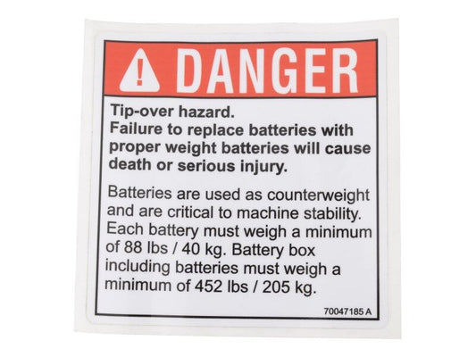 70047185 | DECAL,DANGER