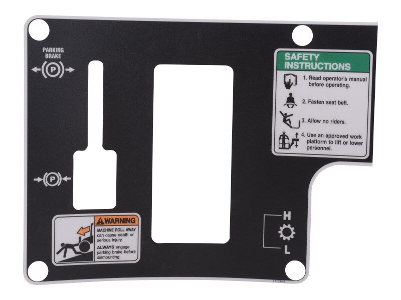 7117942 | DECAL-CONSOLE L.H.