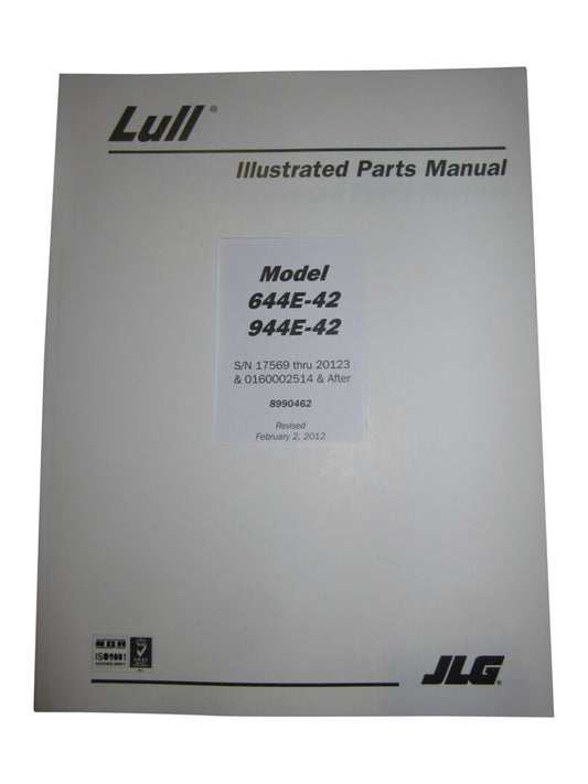 8990462 | MANUAL PARTS 644E/944E
